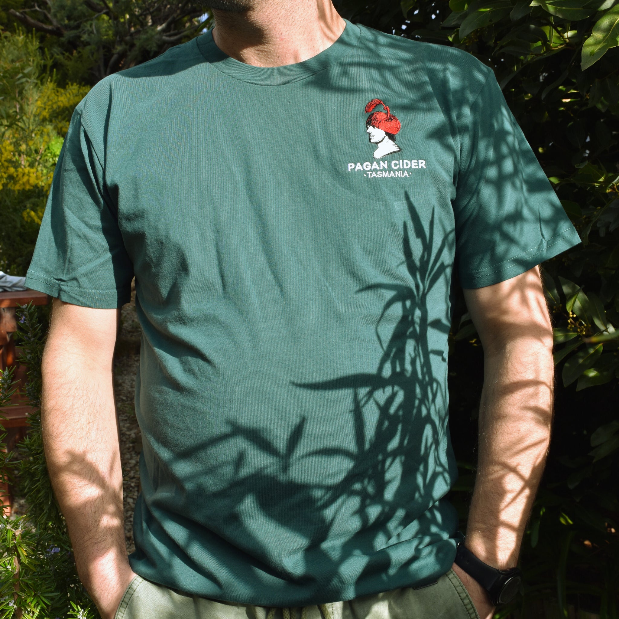 Green T-shirt